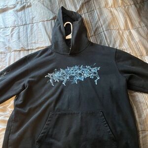 Revenge BLUE LIGHTNING ANARCHY HOODIE